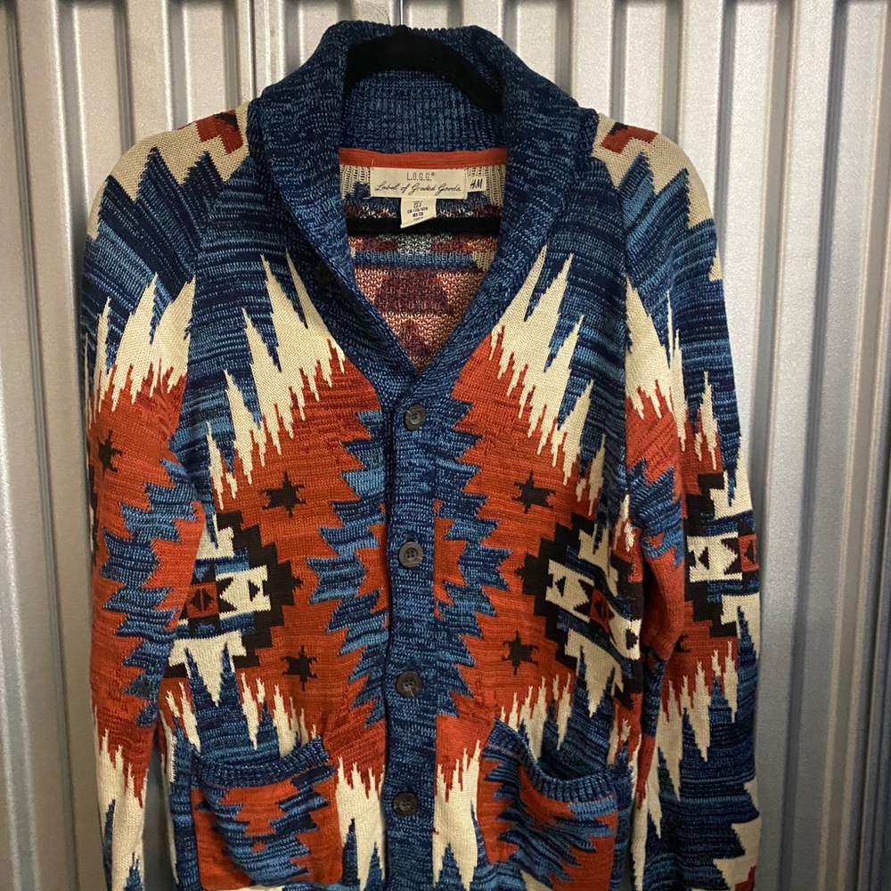 Dynamic Aztec Cardigan